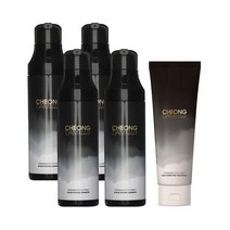 청담스타일 포레스트 블랙체인지 샴푸X4+트리트먼트, 흑갈색, 상세 설명 참조