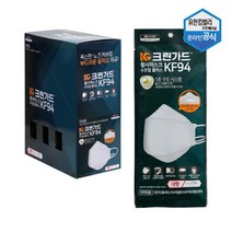크린가드 황사마스크 수프림 플러스 KF94 대형 25매 44279, 단일속성