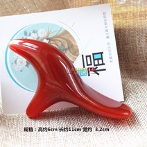 밀랍 삼각새 발바닥 다리 지압 마사지기 라지 발 페디큐어 마사지 척추 바닥 탱커 포인트 스틱, F