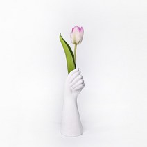 핸드 손 오브제 소품 조각상 석고상 얼굴 인테리어 화병 화분
