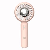 예스카모 YESKAMO 반도체 쿨링 휴대용 선풍기 냉각 쿨링팬, 핑크