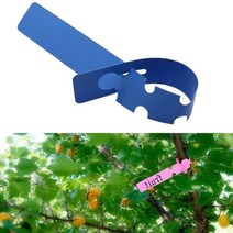 정원 나무 네임태그 꼬리표 나뭇가지 네임텍 묘목라벨 가로수, 화이트