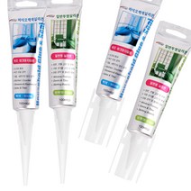 와이넷 실리콘모음 헤라 롱노즐 튜브 실리콘 가정용 100ml 보수용 욕실보수용품 마감용 방수 보수실리콘, 04.롱노즐투명실리콘