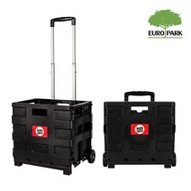 접이식 폴딩카트 중형 쇼핑카트 핸드카트 장바구니 캐리어, 1개