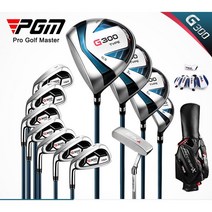 PGM G300남성 좌타 골프클럽풀세트 왼손 골프채 캐디백 포함12종세트+캐디백, 12종카본