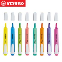 스타빌로 신학기 학용품 스윙 쿨 슬림 형광펜, 51-터쿼이즈