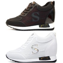 !! 파격세일 !! 가성비 좋아요 [키높이 논슬립] *당일발송* NEW 발 볼편한 굽높은운동화 슬립온 스타일의 7cm 여성 키높이 슬립온 가벼운 키높이 [딱맞아 편한신발] 카카