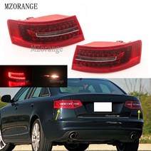 아우디 a6 c6 s6 콰트로 rs6 살롱 세단 2009-2011 4f5945095j 4f5945096j led 테일 브레이크 램프, CHINA, 내부 L