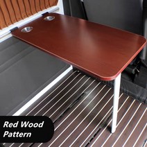 레저보트 낚시보트 소형배JayCreer 접이식 테이블 보트 해양 RV 가정용, 02 Red Wood Pattern