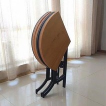 원형식탁 접이식 이동식 라운드 테이블 식탁 원탁 공간활용 800 1200, 단일 테이블 직경 160cm x 높이 81cm x 보드