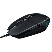 나기(Logitech) G302 e스포츠 배틀그라운드 치킨 마우스 모바 게임 마우스, 검정색