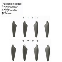 드론 악세사리 미니 프로펠러 소품 및 블레이드 액세서리 예비 부품, 8개