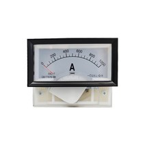 식품 방사능 측정기 수산물 측정 DC 아날로그 미터 패널 AMP 션트 전류 측정기와 함께 85*46mm 암페어 69C17-A 50A 100A 500A 1PC, 9.DC1500A(75mV)