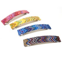 지그재그 딱핀헤어끈 헤어밴드