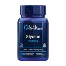 라이프익스텐션 Glycine 글리신 1000mg 100베지캡슐, 1개, 1