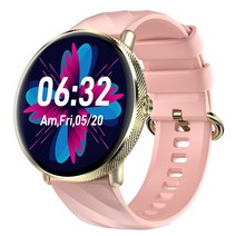 AMOLED 통화가능 1.43인치 스마트워치 Y8, 골드
