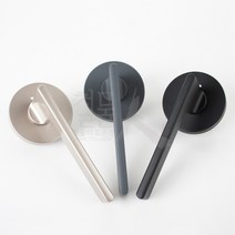 모티스락 방문손잡이 레버손잡이 도어 레버형 도무스 인테리어, 차콜그레이