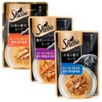 쉬바 수프 고양이간식 참치 40g, 참치 닭가슴살, 5개