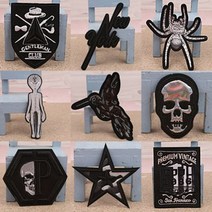 5+1 [3D와펜]까미샵 DIY 견장 리폼 마크 밀리터리 브로치 와펜 케릭터 코사지 패치 해골 이모티콘 3D와펜 단추 이모티콘, 3D와펜020