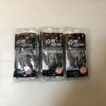 3M장갑 슈퍼그립100 L, 회색, 10개입