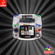 GBA 게임보이어드밴스 백라이트버전 커스텀 SFC 슈퍼패미컴 버전, 1개, GBA_SFC 버전
