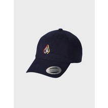 볼컴 3-LAYER STONE LOGO 볼캡(네이비)