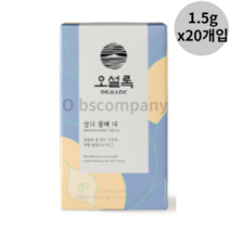 오설록 삼다 꿀배 티, 30g, 1박스, 3개