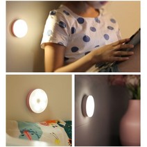 키즈방조명 선없는 원터치 자취방 자석 무드등 싱크대 붙이는 등, 핑크-전구색