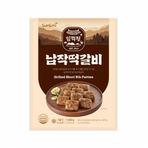 모닝하임 임꺽정 납작떡갈비1kg, 1kg, 15개