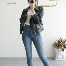 메이룸 여성 라이더자켓