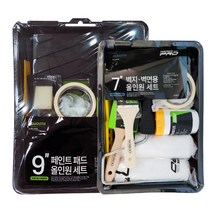 노루페인트 페인트메이트 프로셀렉트 페인팅 도구 세트 9인치 7인치, 올인원 페인팅 롤러세트 7인치