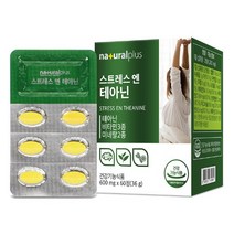 스트레스 긴장 완화 감태추출물 영양제 수면장애 수면보조제 테아닌 건강기능식품 L테아닌 잠이안올때