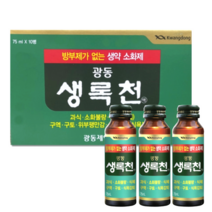 [의약외품] 생약성분 건위소화제 생록천, 75ml, 40병