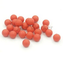 서바이벌 페인트볼 050 quotReball 고무 공 200pc가방 단단한 자연 연약한, Red-200pcs