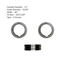 피더기 와이어 피더 송급장치 용접 MIG 용접기용 드라이브 롤러 용품 피드 부품 가스 차폐 그루브, 12.12