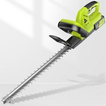 헤지 트리머 전정기 충전식 해지 헤지 커터 예초기, 브러시리스 싱글 블레이드 헤지트리머 배터리2개