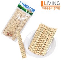 YL 일회용 대나무 꼬지 산적 꽂이 대-18cm 약90개 꼬치구이 나무 떡꼬치 이쑤시개 산적꽂이 산적꼬치 GS5445Y2720, ◈산적꽂이 (대 - 18cm) 약90P◈