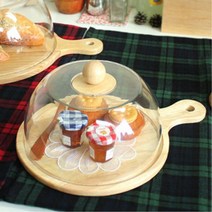 홈파티용 투명돔커버 케이크 트레이 케잌용 감성폭발 보관용 카페테마