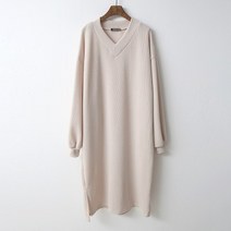 스프링브이넥원피스 GRC502M001 빅사이즈여성