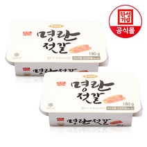 한성기업 명란젓갈(180g x 2P)+(증정 어묵스프6g), 1개