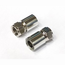 RF 동축케이블 7c crimp 타입 방수 클램프 타입 콘넥터, 7c cramp