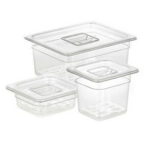 밧트 야채 깊이2in 받드 반찬통 스텐 박스 밧드 Full 샐러드통 보관 바트 냉장고 푸드팬 용기, 깊이2in노치뚜껑