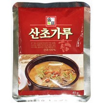 40g 업소용 추어탕 매운탕 산초가루 요리연습 살림로그 홈쿡족 비밀레시피 만능조미료