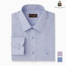 [BRUNO BAFFI] 슬럽 린넨혼방 레귤러핏 드레스셔츠_MACTLUS1446