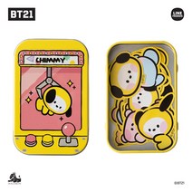 BT21 미니니 틴케이스 스티커 세트 치미, 치미 CHIMMY