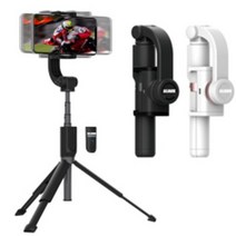 셀루미 4in1 스위칭 짐벌 무선 블루투스 셀카봉 삼각대, SEL-SG900M(로즈 화이트)