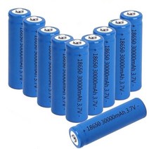 딥사이클 자동차 배터리 Dropshipping 30000mah 3.7v 리튬 이온 용, 10pcs 배터리