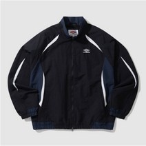 [엄브로] HBL CELEB 스탠넥 바람막이 웜업 자켓 UP121CJK24 BLK