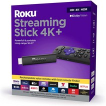 ott셋톱박스 ott 넷플릭스 셋톱 셋탑 박스 Roku 스트리밍 스틱 4K+ 장치 4K/HDR/돌비 비전 음성 리모컨, 01 스트리밍 장치