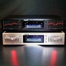 665 이퀄라이저 앰프 프리 홈 밸런스드 믹서 더블 10 세그먼트 스테레오 고음 알토 베이스 톤, Gold wiht BT USB FM+110V